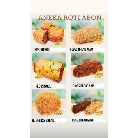 

ROTI ABON WONDER BAKERY( OLEH-OLEH KHAS SALATIGA )