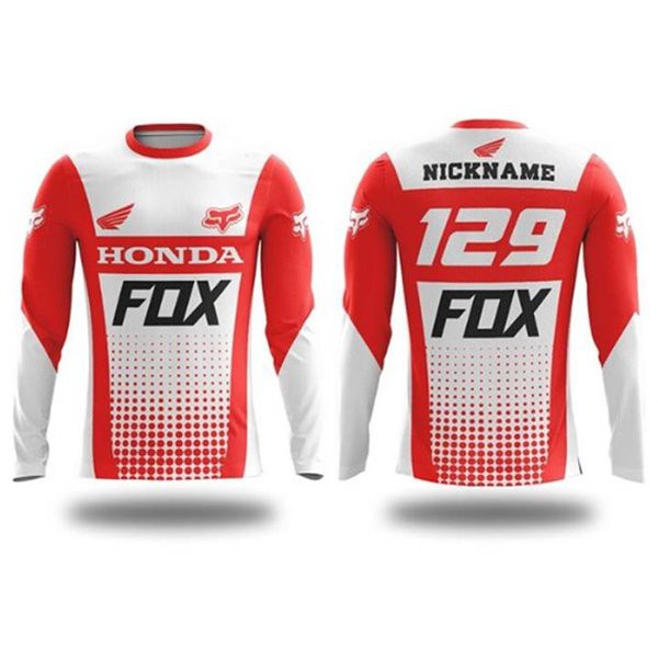 Kaos Jersey Trail Motocross Motor Cross Custom Nama Nomor 002