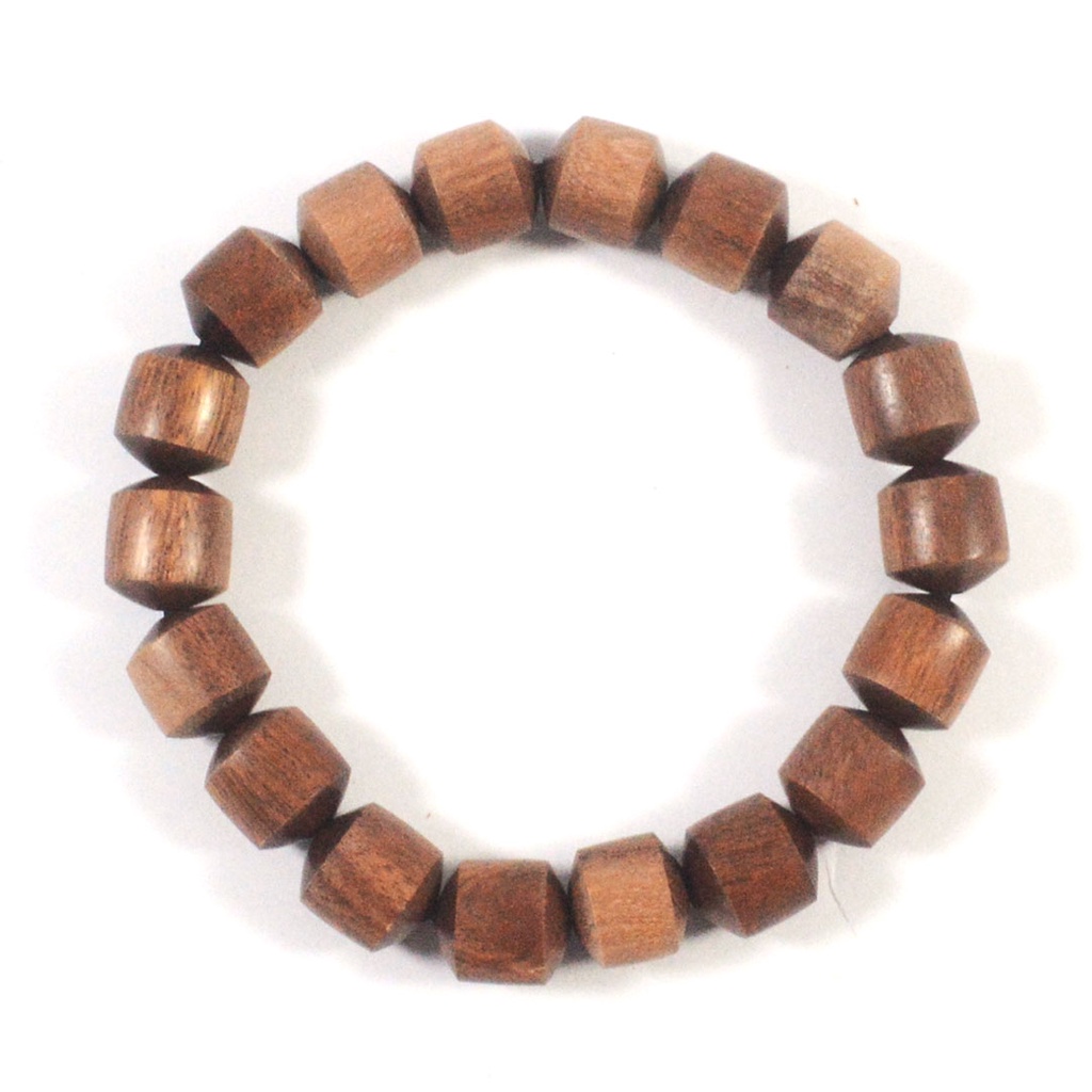 Gelang Kayu Stigi Model Tabung