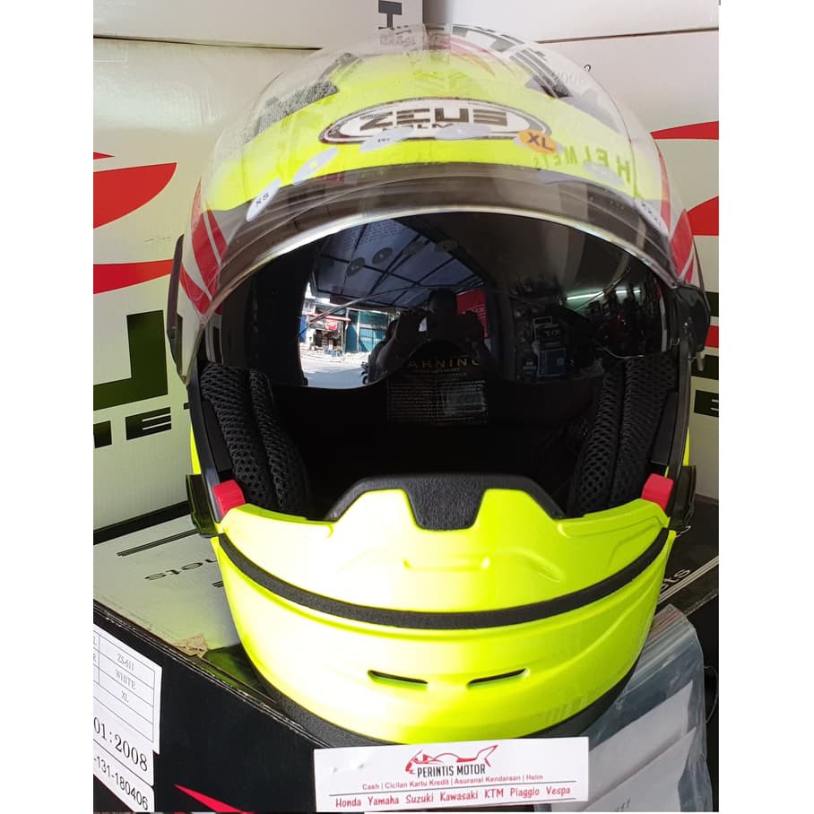 ZEUS Helm ZS 611C SOLID YELLOW FLUO ZS611C