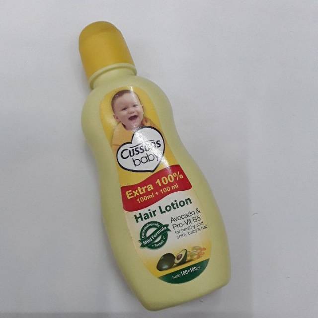 cussons baby hair lotion avocado