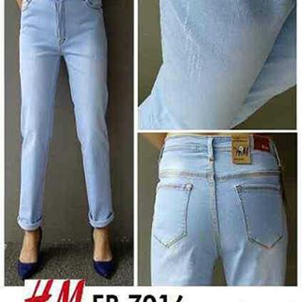 Celana Jeans Wanita H&m Fr 7016 Big Size 35-38