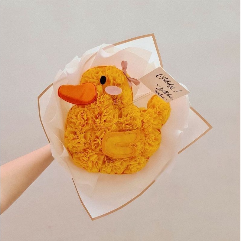 

Buket Bunga Kertas bentuk Bebek hadiah lucu duck