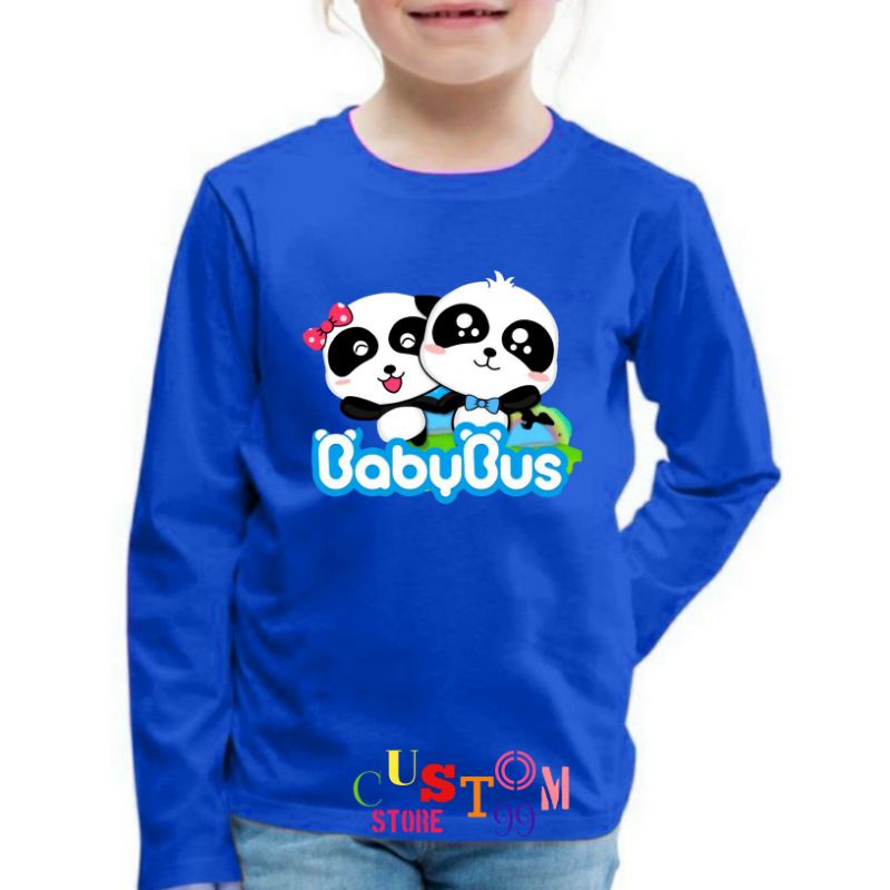 BAJU ANAK KAOS ANAK BABYBUS BABY BUS BAHAN PREMIUM LENGAN PANJANG