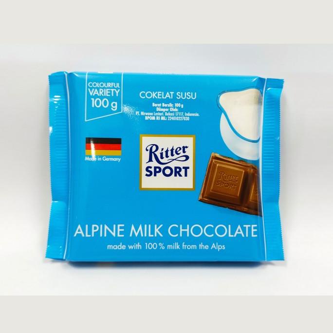 

;&;&;&;&] RITTER SPORT MILK CHOC ALPINE 100 GR