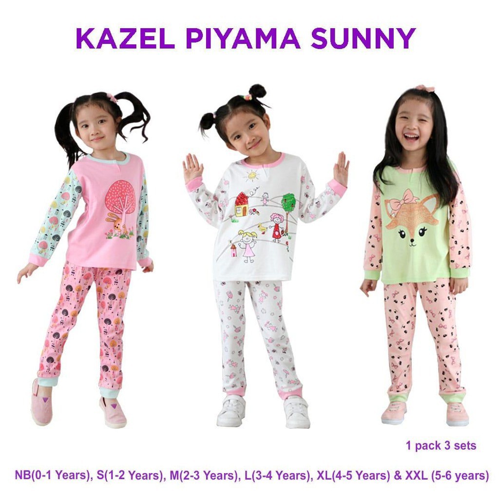 Kazel - Piyama Girl Series Sunny Edition 3in1