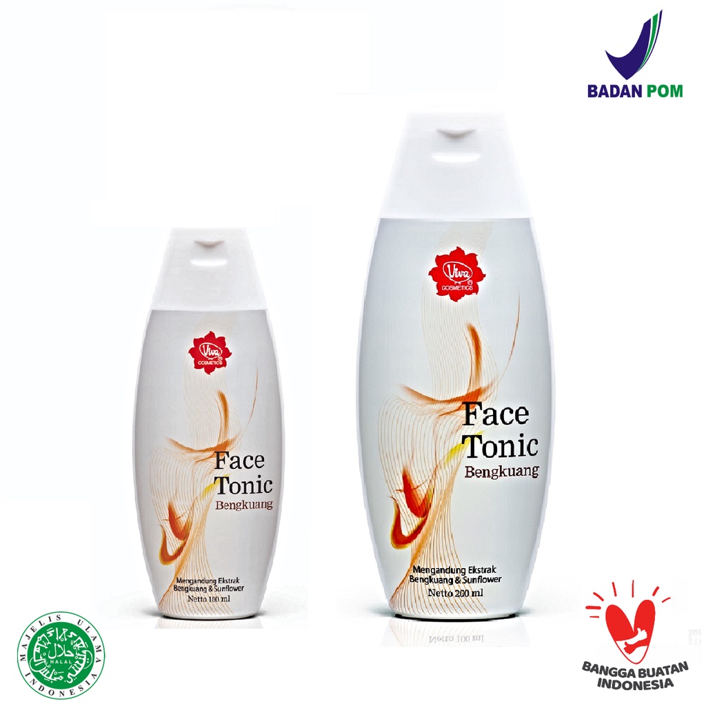 Viva Face Tonic Bengkuang 100ml &amp; 200ml