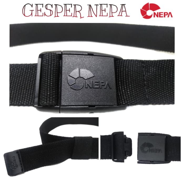 Ikat Pinggang Webbing Nepa I Sabuk Gesper Belt Celana Quick Dry Masa Kini