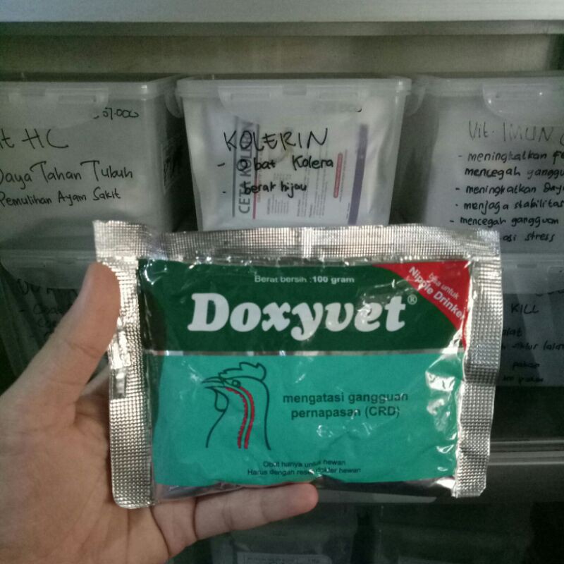 DOXYVET 100GR OBAT NGOROK CRD AYAM