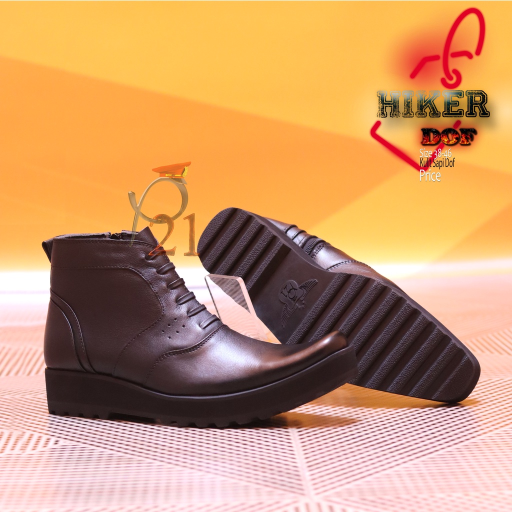 FLAT HIKER DOF SEPATU PRIA / SEPATU DINAS PRIA / MERK P21