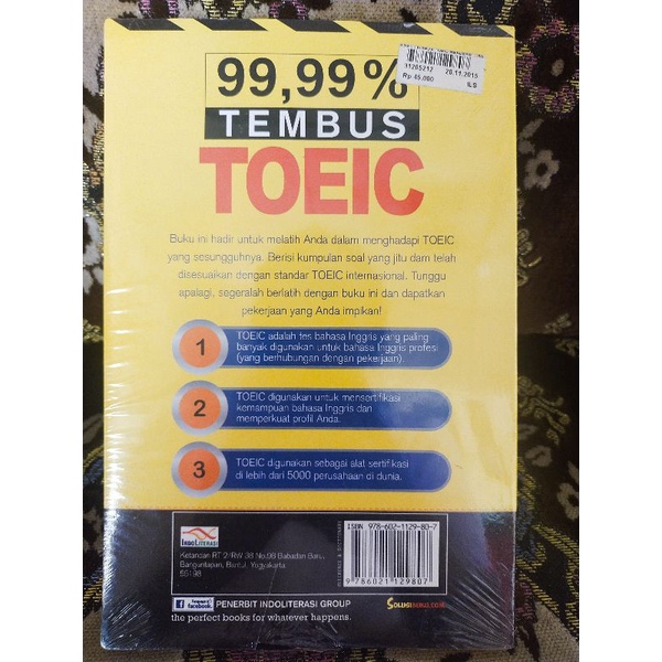 Jual Buku Toeic Shopee Indonesia