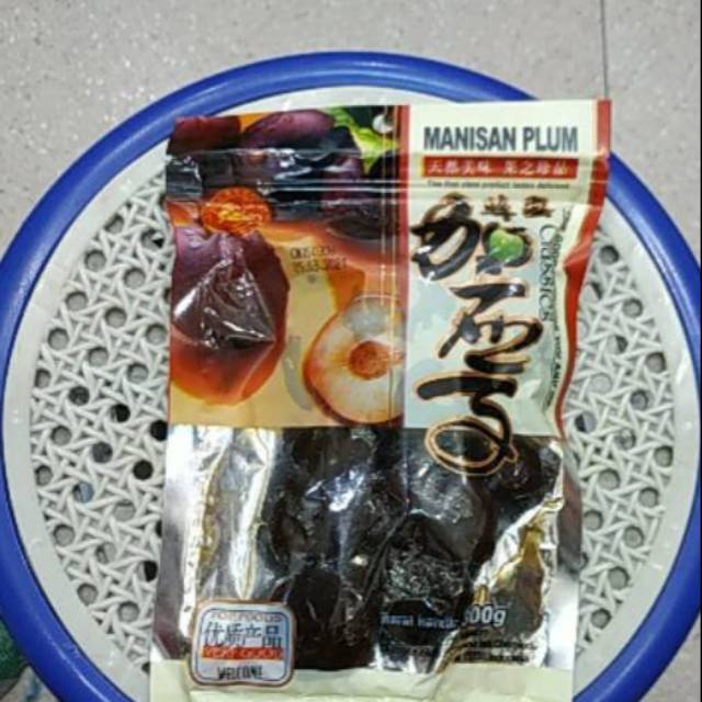 

Manisan Plum Basah / Likiam / Kiamboi Hitam Basah 300gr