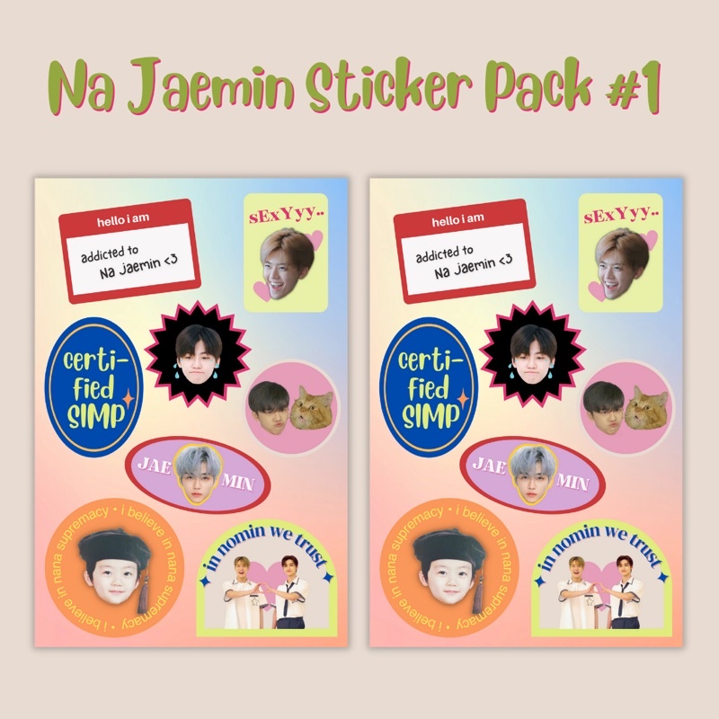

Stiker Na Jaemin NCT DREAM Sticker