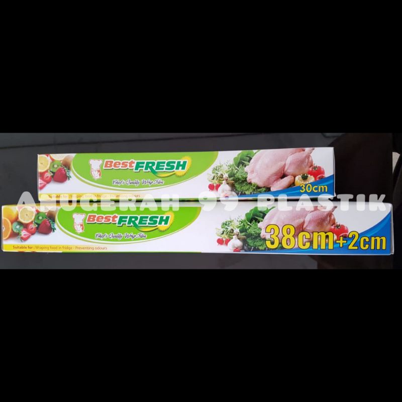 Plastik wrap BESTFRESH pembungkus makanan,buah