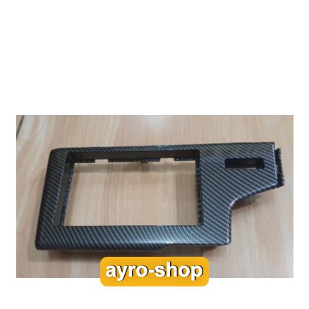 FRAME PANEL TAPE HEAD UNIT HONDA-JAZZ MOTIF CARBON