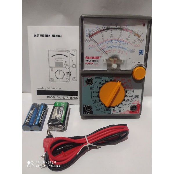 Jual multitester AVOMETER SUNWA YX-360TR E BL | Shopee Indonesia
