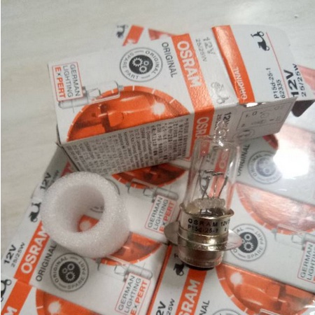 OSRAM BOHLAM / LAMPU DEPAN OSRAM HALLOGEN. 12 V 25/25 W