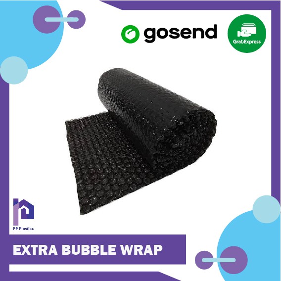 

EXTRA BUBBLE WRAP (TAMBAHAN PENGAMAN PACKING)