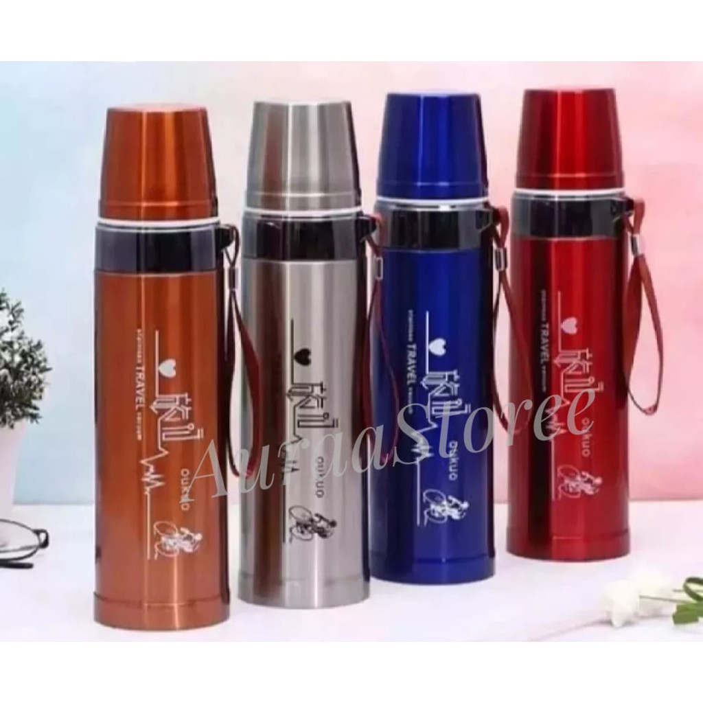 TTERMOS TERLARIS DI TAHUN INI / TERMOS TRAVEL 800ML / BOTOL MINUM VACUUM FLASK STAINLESS 800ML