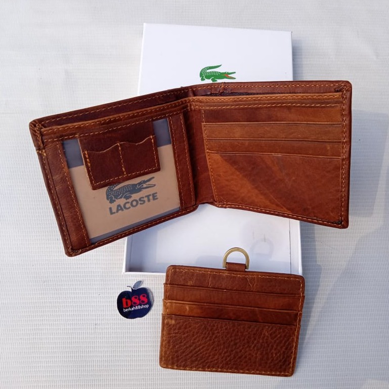 DOMPET PRIA LIPAT LC8008 KULIT ASLI ORIGINAL IMPORT