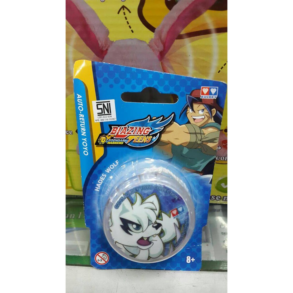 Unik yoyo audley blazing teens dragon hades wolf Berkualitas