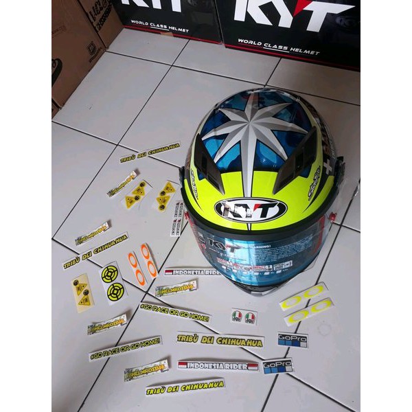 KYT VENDETTA 2 ESPAGARO PAKET GANTENG