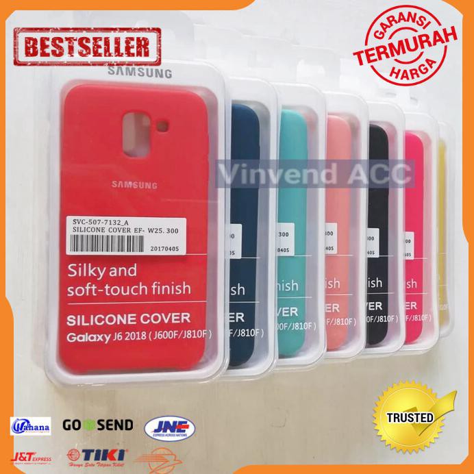 SOFT CASE COVER SAMSUNG J6 PLUS J6PLUS SILIKON SOFT CASE