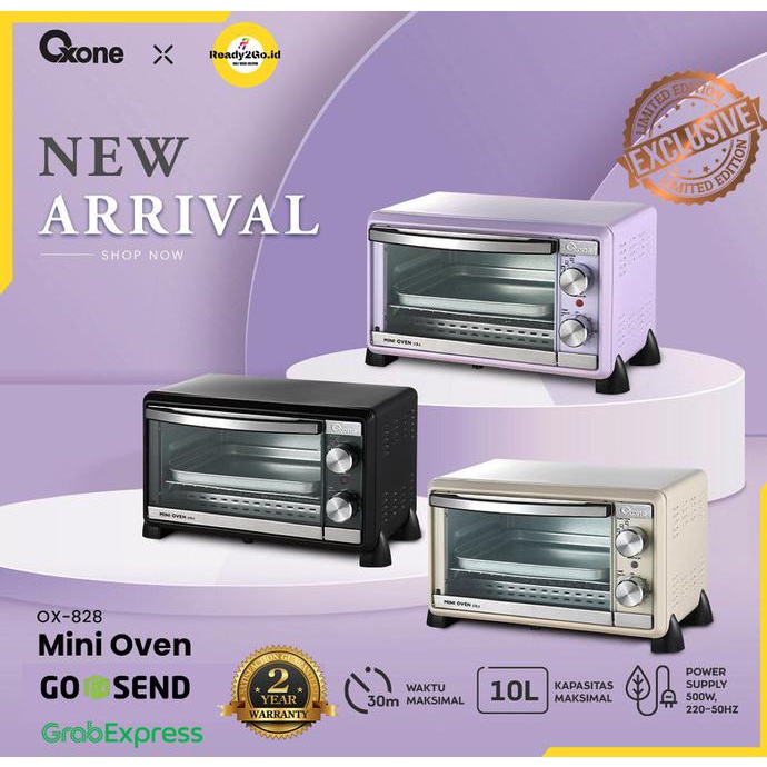 Oxone Mini Oven Listrik Ox-828 | Mini Oven 10 Liter Ox828 _Dymarvdnj