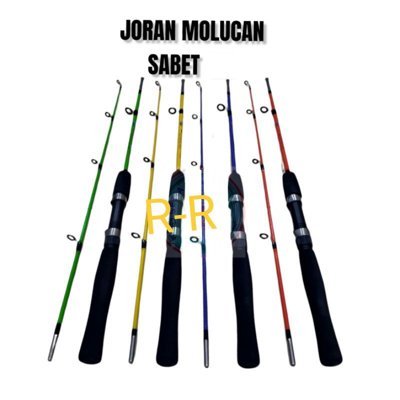 joran mollucan sabet 135cm / 150cm solid fiber