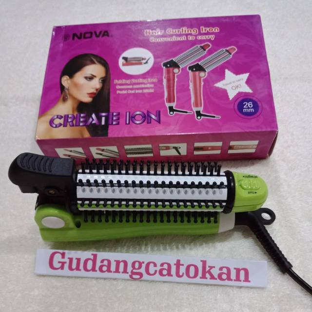 CATOKAN NOVA CREATE ION 3in1/CATOKAN+CURLY 26MM BKN HAIRDRYER, HAIR CURLING IRON