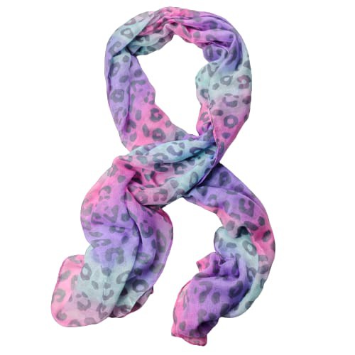 Naughty Syal Scarf Wanita – FSC191200108-PINK LEOPARD