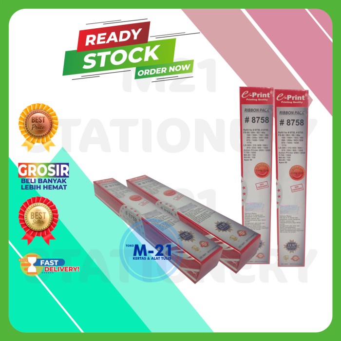 

E-PRINT REFILL RIBBON PRINTER 8758