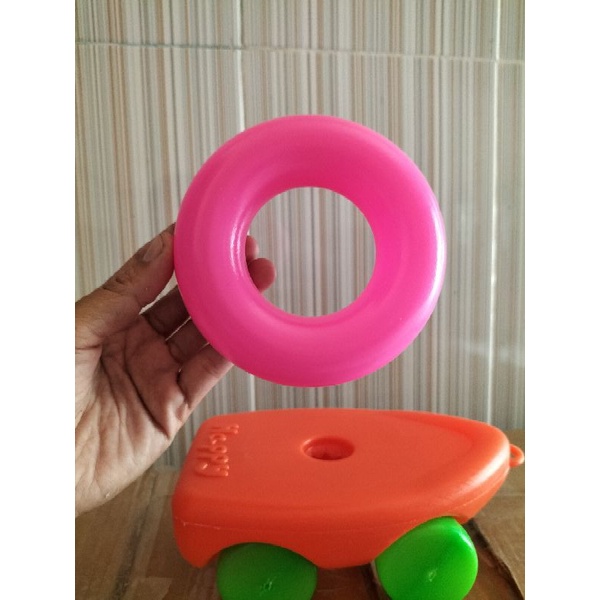 (COD) Mainan Ring 10 Pcs + Roda / Mainan Anak