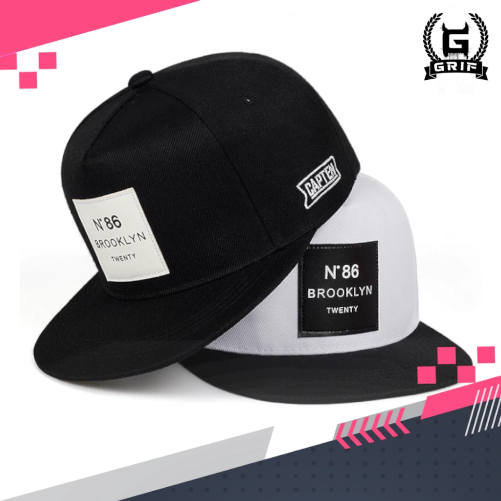 PROMO TOPI SNAPBACK N86 Brooklyn Twenty / topi snapback pria distro original