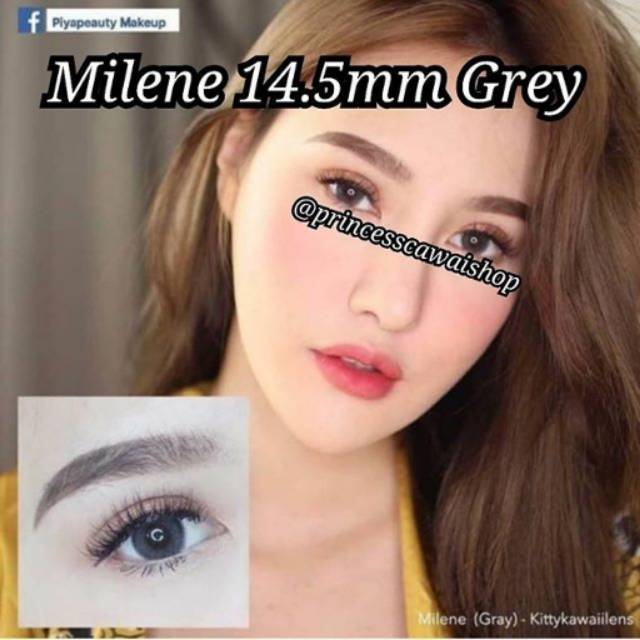 

Softlens milene 14.5mm grey