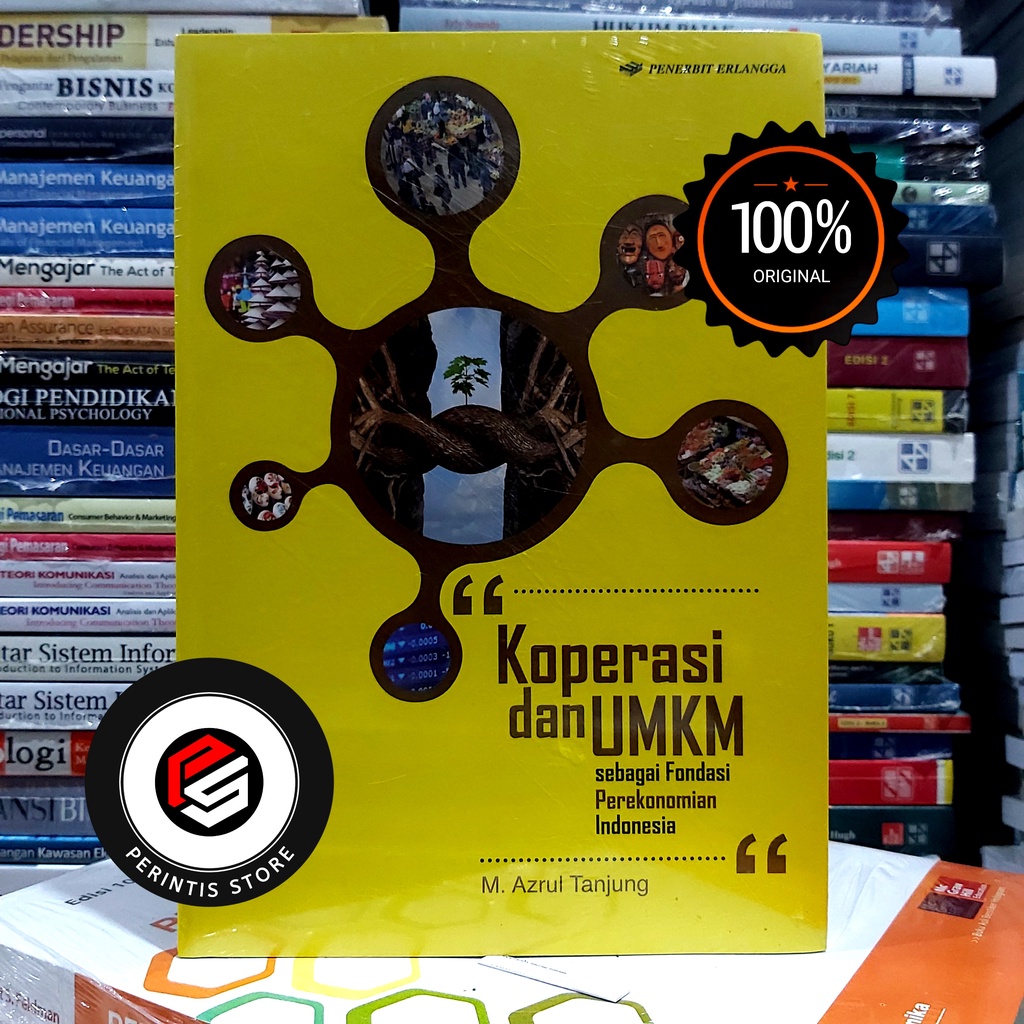 Koperasi dan UMKM  Sebuah Fondasi Perekonomian Indonesia - Azrul Tanjung #ERLANGGA