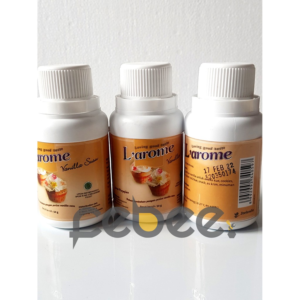

Larome L'arome Perisa Vanilla Susu 40g Kemasan Baru