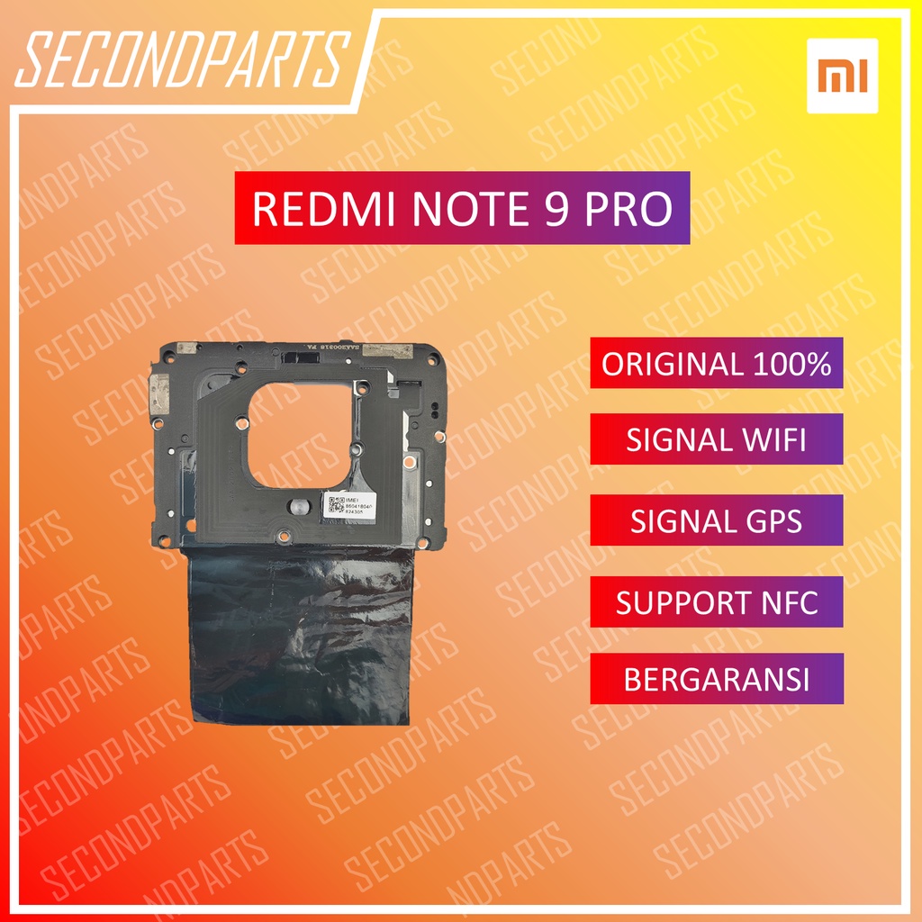 COVER TUTUP MESIN ATAS XIAOMI REDMI NOTE 9 PRO ORIGINAL COPOTAN