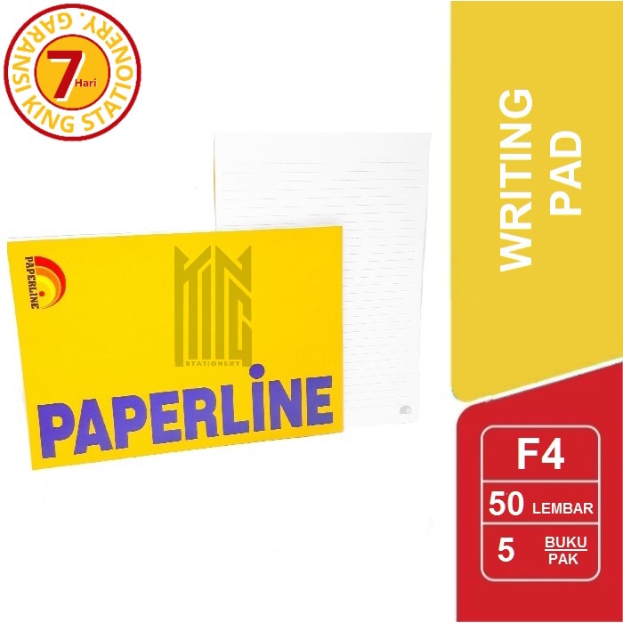 

WRITING PAD / BLOCK NOTES / NOTEBOOK / NOTEPAD PAPERLINE A4