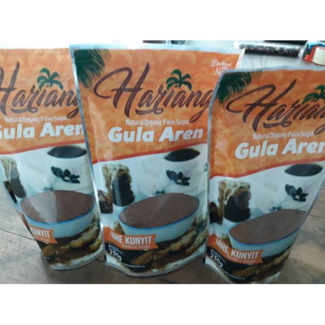 

Gula Aren / Palm Sugar JAHE KUNYIT HARIANG