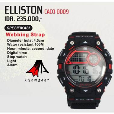 Cotrek Caco 0009 Elliston Jam Tangan Outdoor Thomgear Paiton Probolinggo