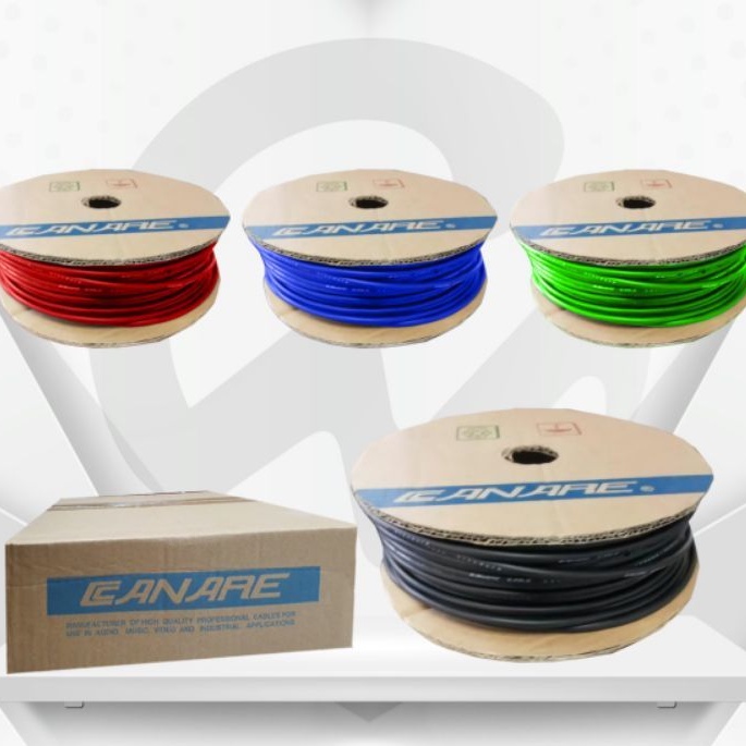 KABEL MIC CANARE 80METER L2T-2S microphone cable roll