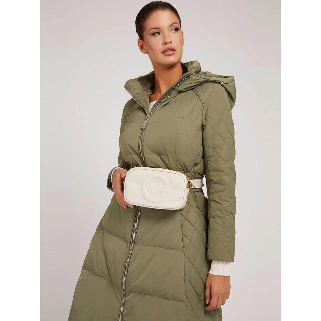 CKBAGS-TAS GUESS GS FLAVIYA G LOGO BELT BAG SLING BAG FASHION IMPORT PREMIUM#3169