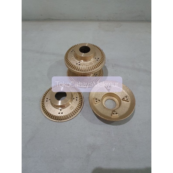 Burner Kompor Kuningan Rinnai 712 Besar ORIGINAL ASLI Super Tebal