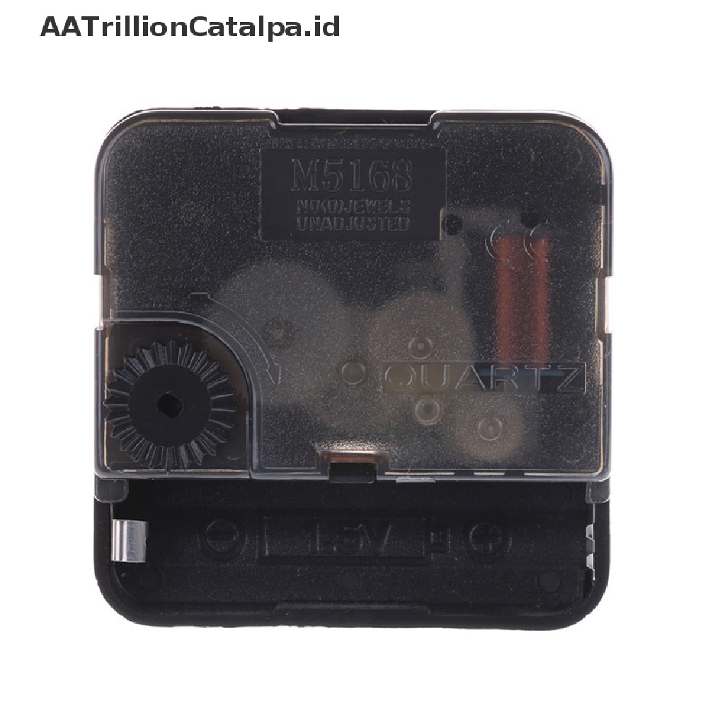 Aatrillioncatalpa Mesin Jam Dinding Quartz DIY Dengan Ulir Panjang 15mm