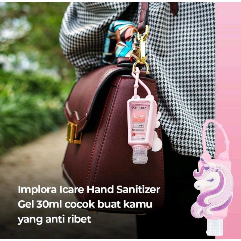 Implora Icare hand sanitizer Gel Karakter 30ml.