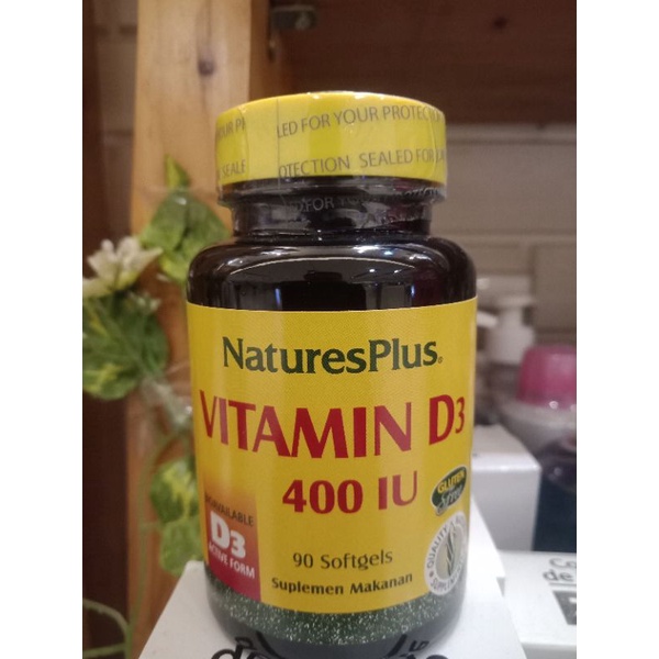 Natures plus vit D3 400iu