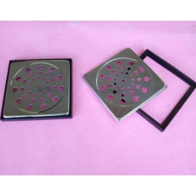 Saringan Got Plat Tebal/SARINGAN GOT PLAT BIASA SARINGAN WC SARINGAN AIR TUTUP FLOOR DRAIN 4&quot;