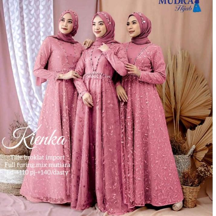 MAXI DRESS KIENKA BY MUDRA "Lem31au22ᵂ"