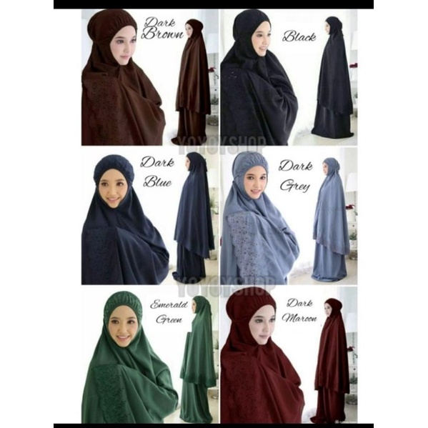 Mukena siti khadijah  dewasa